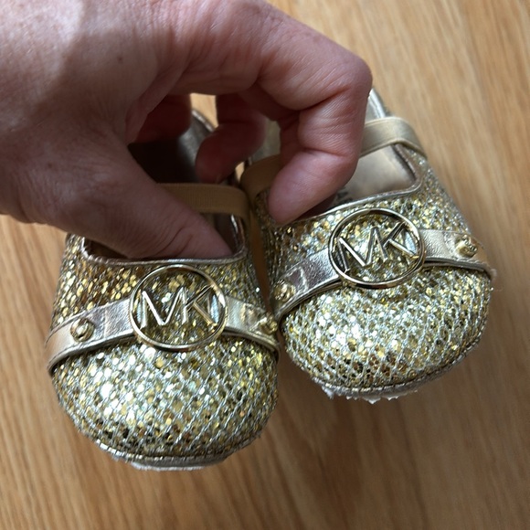 Michael Kors Gold Kids Shoes - Picture 8 of 15